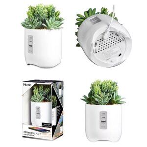 NIB - Home Artificial Plant Charging Station with Multiple USB Charging Ports